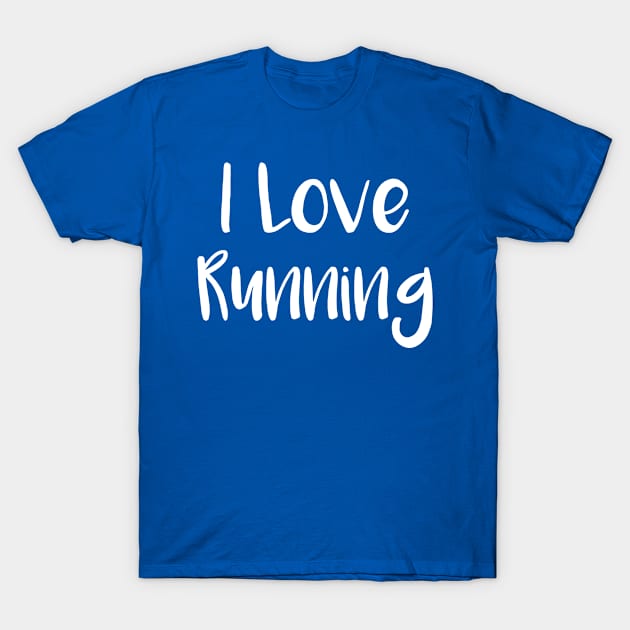 I Love Running Sport Lover Gift Women T-Shirt by TeeTypo